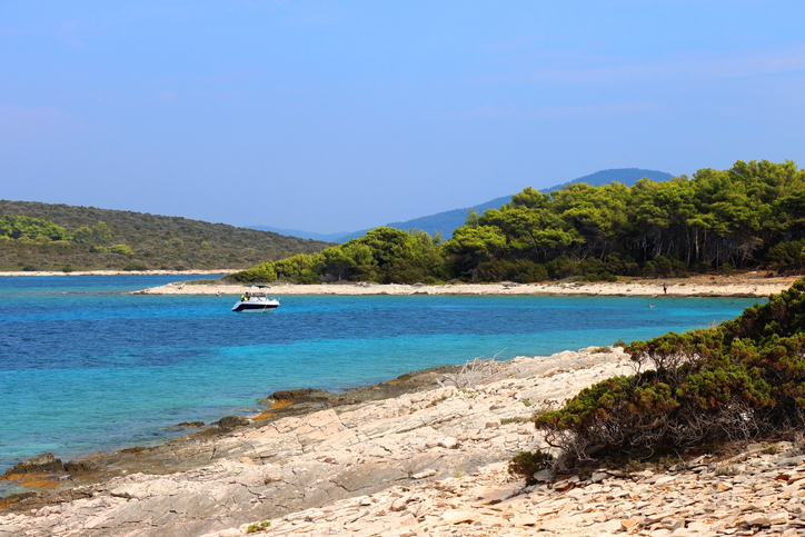 beautiful wild beach