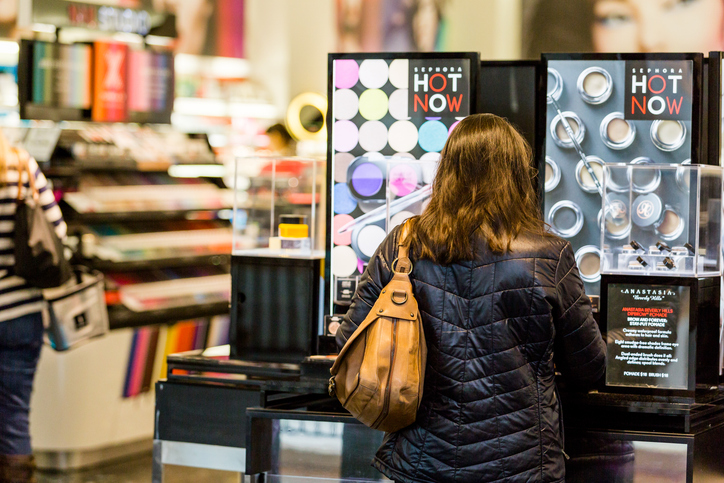 shopping at sephora